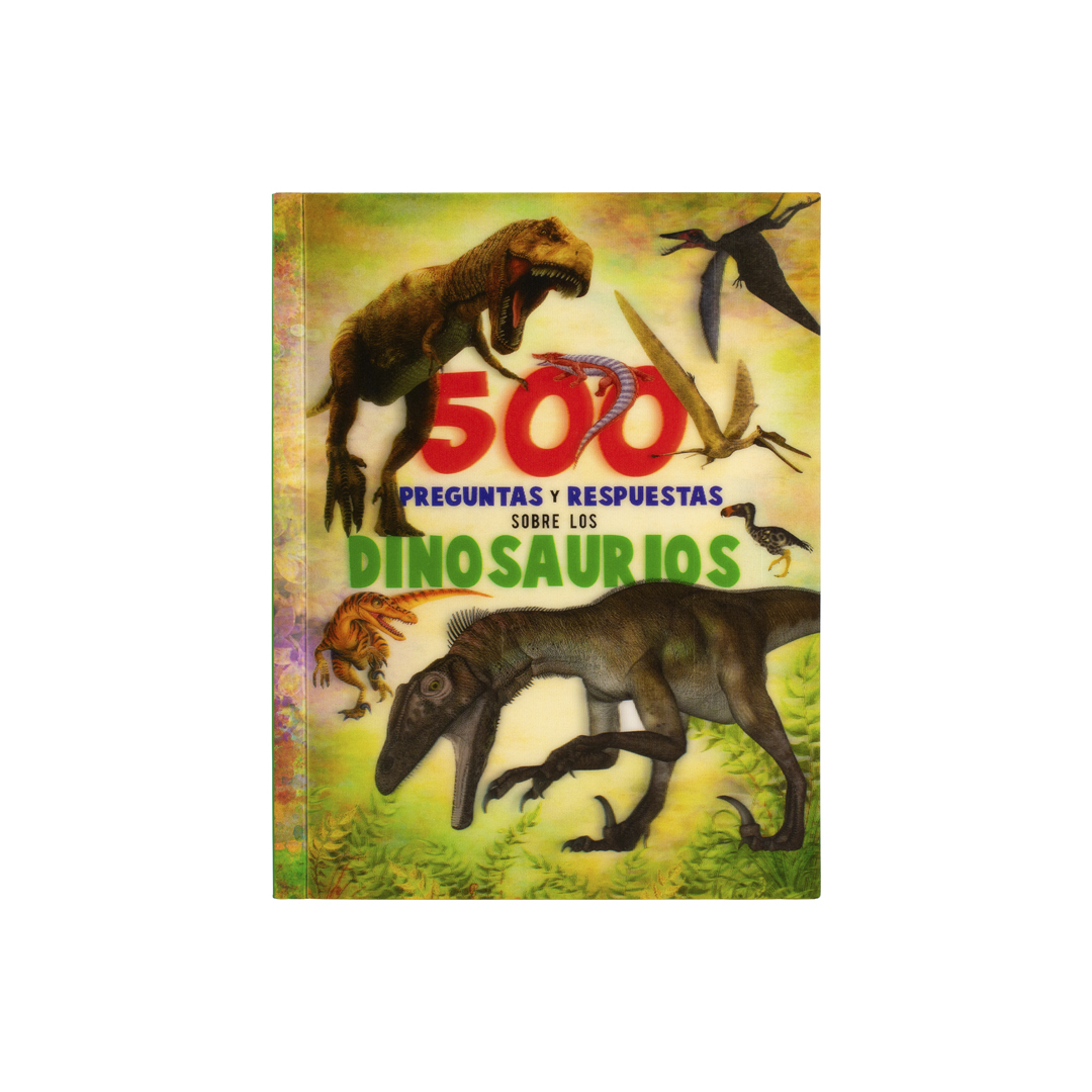 Libro Con Preguntas Y Respuestas Dinosaurios Ams Libros