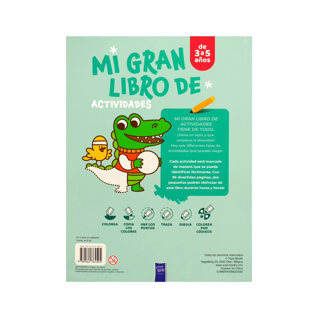 Libro Infantil Mi Gran Libro De Actividades Raton Venta De Libros